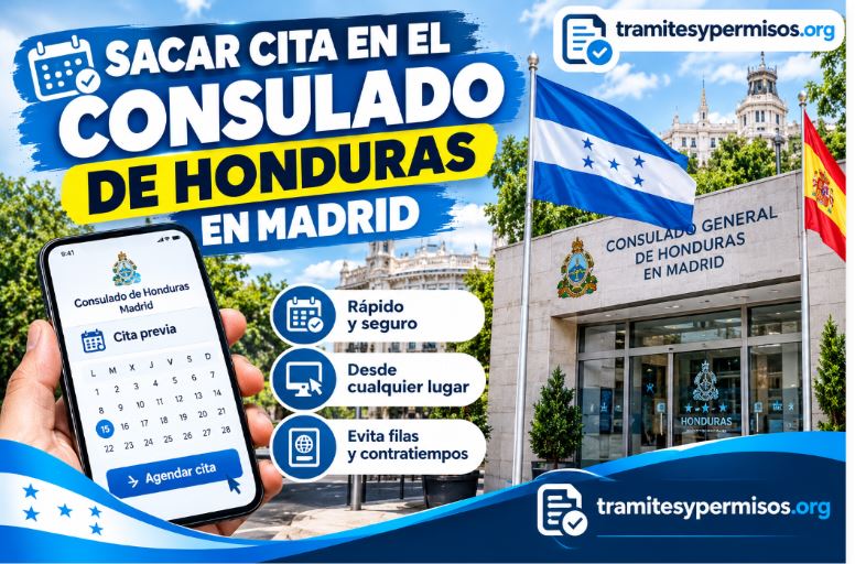 Sacar cita en el Consulado de Honduras en Madrid 2026