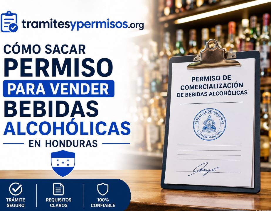 Cómo sacar permiso para vender bebidas alcohólicas en Honduras 2026