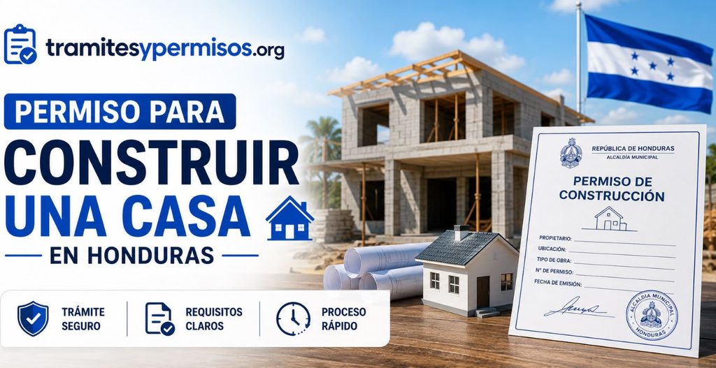 Permiso para construir una casa en Honduras 2026