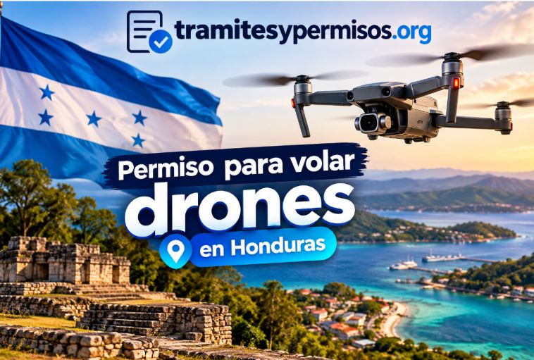 Permiso para volar drones en Honduras 2026