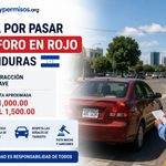Multa por pasar semáforo en rojo en Honduras 2026: costo, sanciones y cómo pagar