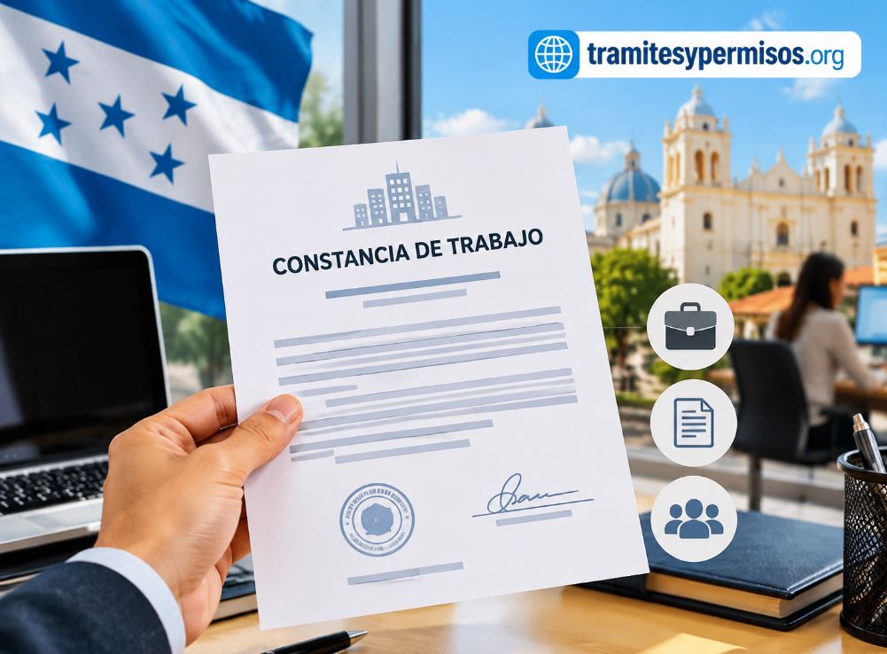 Cómo hacer una constancia de trabajo en Honduras 2026