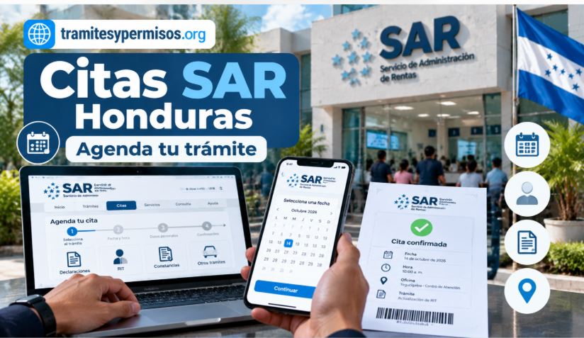 Cómo sacar citas en el SAR Honduras 2026