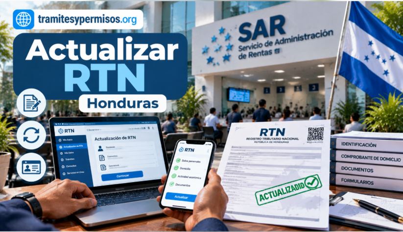 Actualizar RTN en Honduras 2026