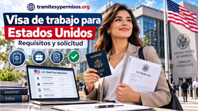 Cómo solicitar una visa de trabajo para Estados Unidos 2026