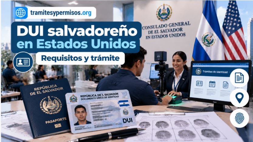 Cómo sacar el DUI salvadoreño en Estados Unidos 2026
