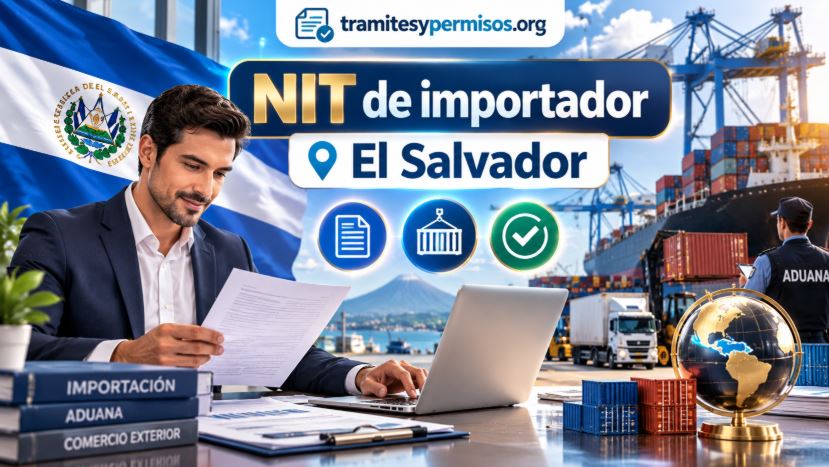 Cómo tramitar el NIT de importador en El Salvador 2026