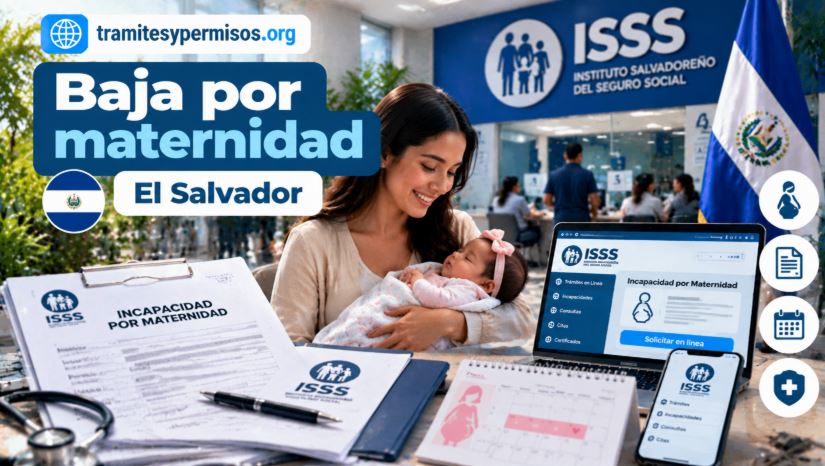 Cómo tramitar la baja por maternidad en la Seguridad Social de El Salvador 2026