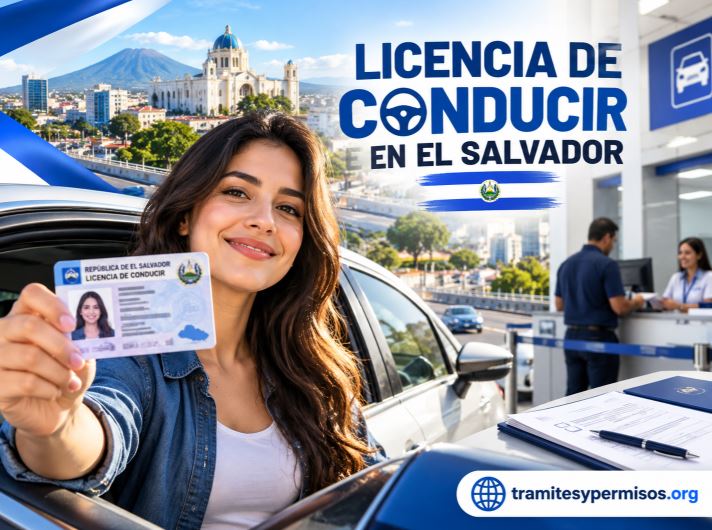 Cómo tramitar la licencia de conducir en El Salvador 2026