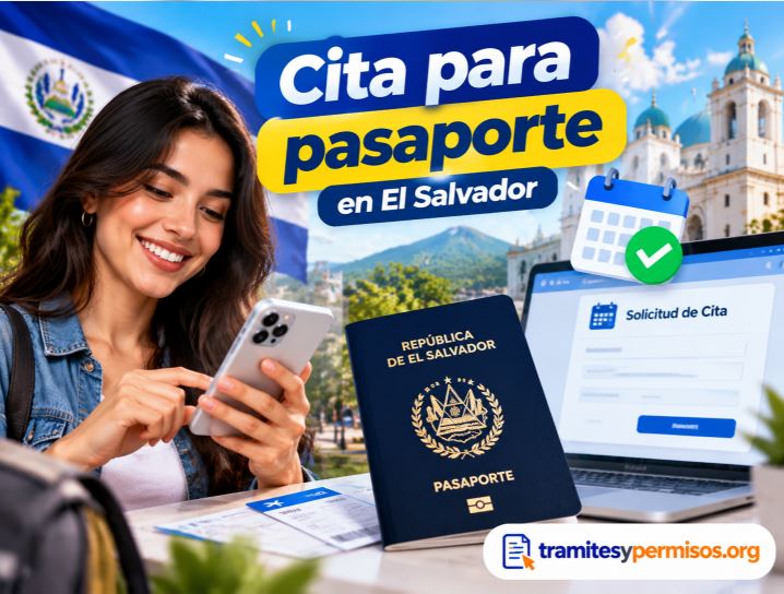 Cómo sacar cita para pasaporte en El Salvador 2026