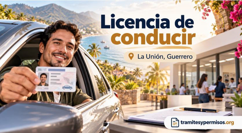Licencia de conducir La Unión Guerrero 2026